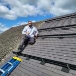 Rails on roof